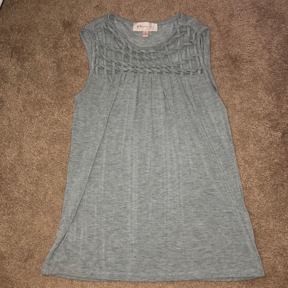 🤩2 for $18 Grey Tank Top